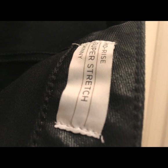 Lane Bryant Coated Flare Hem Pant Approx Size 26 (No Tag) - Picture 6 of 6